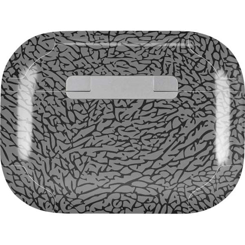 Elephant Print Grey AirPods Pro 2nd Gen Skin