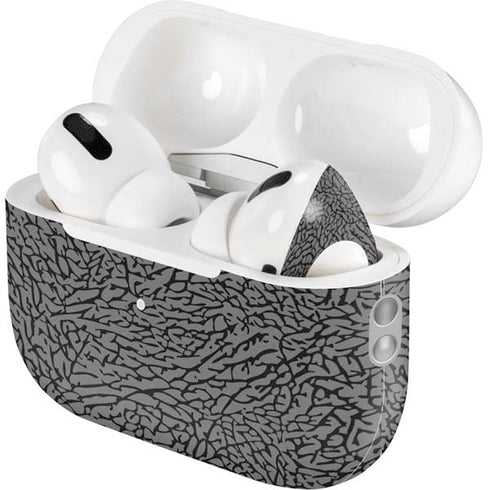 Elephant Print Grey AirPods Pro 2nd Gen Skin