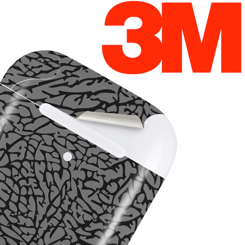 Elephant Print Grey Apple AirPods 2 Skin