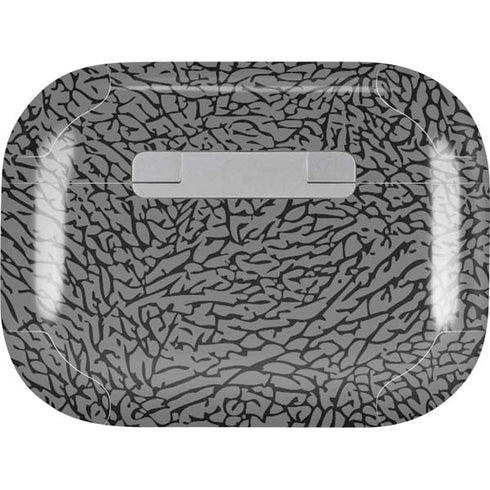Elephant Print Grey Apple AirPods Pro Skin