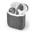 Elephant Print Grey Apple AirPods Skin