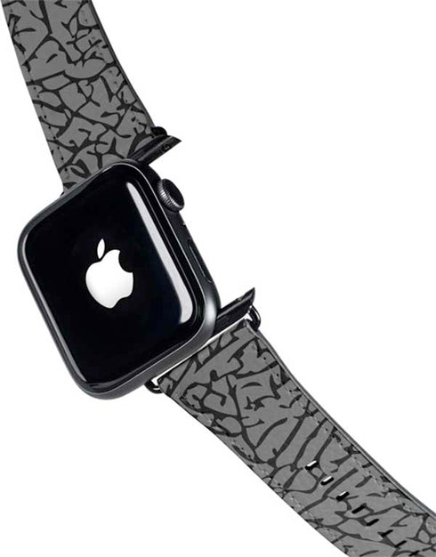 Elephant Print Grey Apple Watch Band 42-44mm