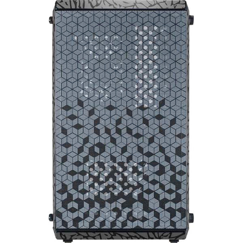 Elephant Print Grey Cooler Master MasterBox Q300L Mini Tower Skin