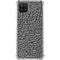 Elephant Print Grey Galaxy A12 Clear Case