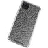 Elephant Print Grey Galaxy A12 Clear Case