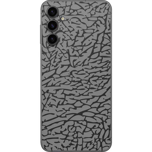 Elephant Print Grey Galaxy A14 5G Skin