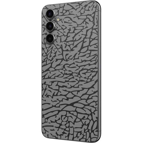 Elephant Print Grey Galaxy A14 5G Skin
