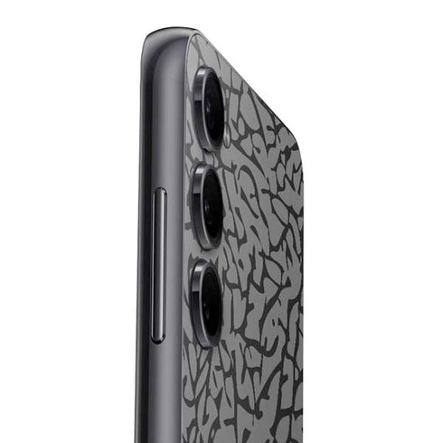 Elephant Print Grey Galaxy A14 5G Skin