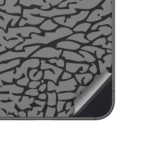 Elephant Print Grey Galaxy A14 5G Skin