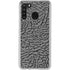 Elephant Print Grey Galaxy A21 Clear Case