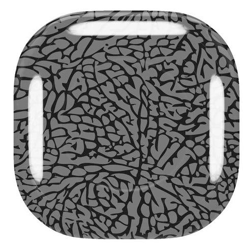 Elephant Print Grey Galaxy Buds Live Skin