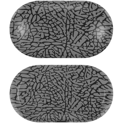 Elephant Print Grey Galaxy Buds Skin