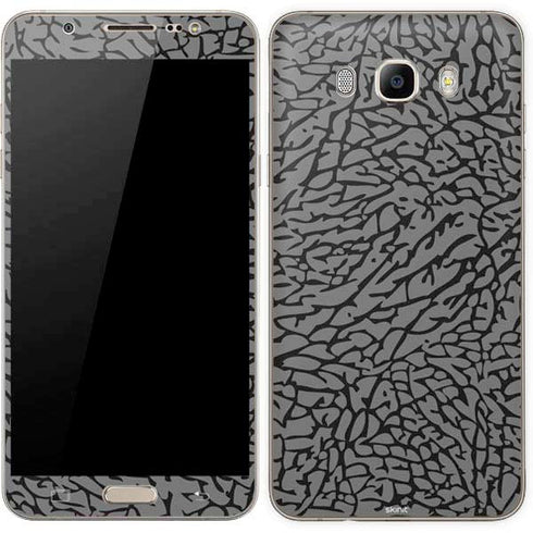 Elephant Print Grey Galaxy J7 Skin