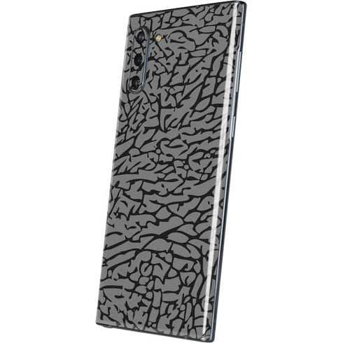 Elephant Print Grey Galaxy Note 10 Skin