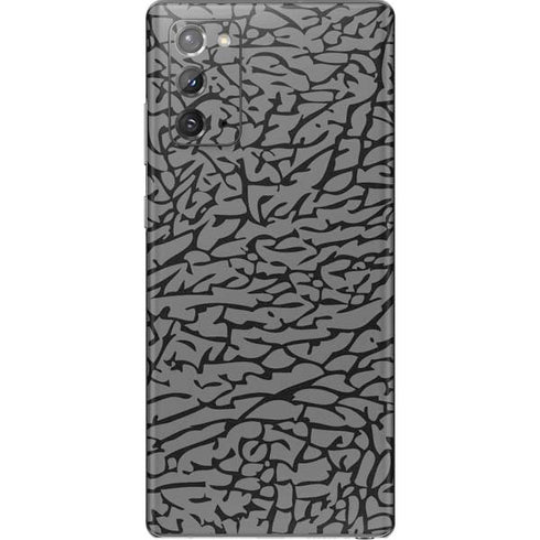 Elephant Print Grey Galaxy Note20 5G Skin