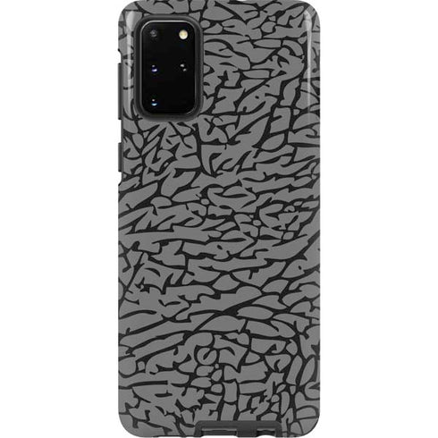 Elephant Print Grey Galaxy S20 Plus Pro Case