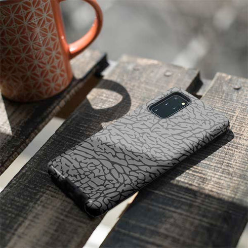Elephant Print Grey Galaxy S20 Plus Pro Case