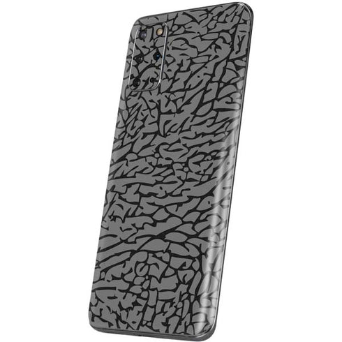 Elephant Print Grey Galaxy S20 Plus Skin