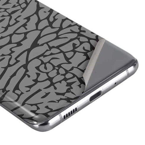 Elephant Print Grey Galaxy S20 Plus Skin