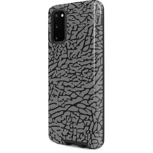 Elephant Print Grey Galaxy S20 Pro Case