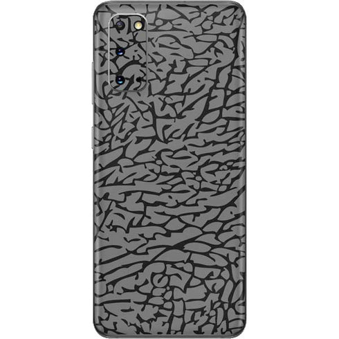 Elephant Print Grey Galaxy S20 Skin