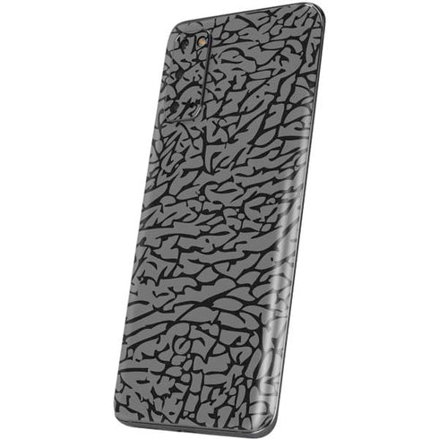 Elephant Print Grey Galaxy S20 Skin
