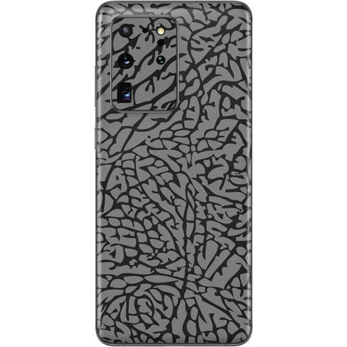 Elephant Print Grey Galaxy S20 Ultra 5G Skin