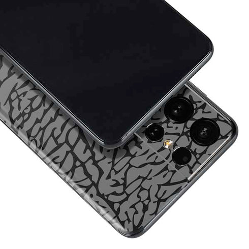 Elephant Print Grey Galaxy S21 Ultra 5G Skin