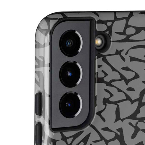 Elephant Print Grey Galaxy S22 Plus Pro Case