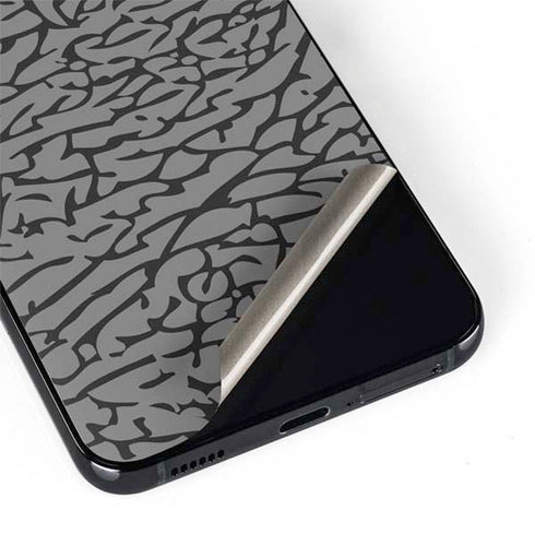 Elephant Print Grey Galaxy S22 Plus Skin