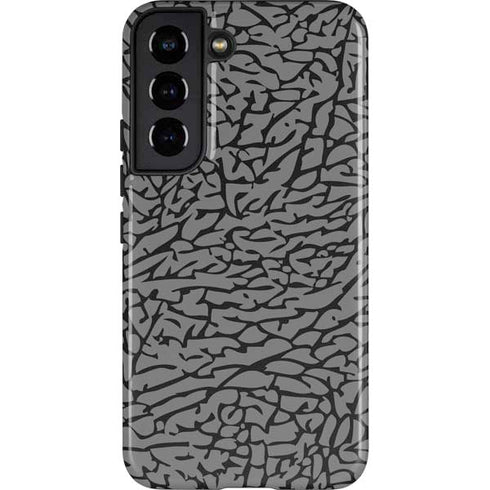 Elephant Print Grey Galaxy S22 Pro Case