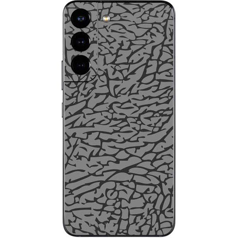 Elephant Print Grey Galaxy S22 Skin