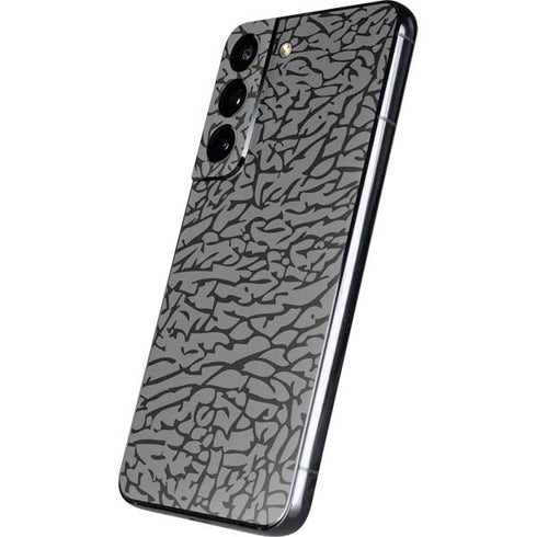 Elephant Print Grey Galaxy S22 Skin