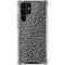 Elephant Print Grey Galaxy S22 Ultra Clear Case
