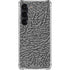 Elephant Print Grey Galaxy S23 Clear Case