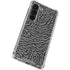 Elephant Print Grey Galaxy S23 Clear Case