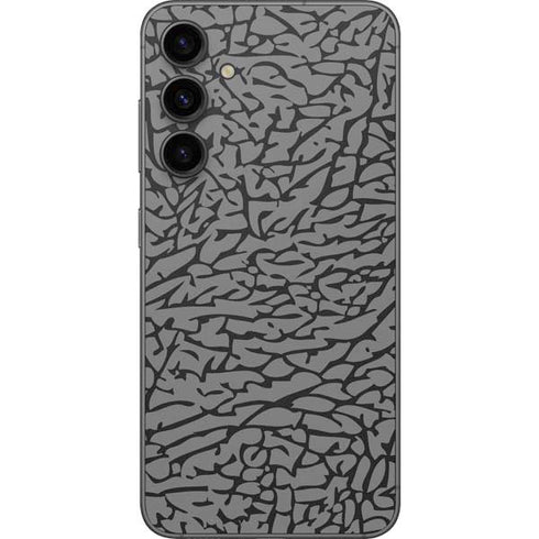 Elephant Print Grey Galaxy S23 FE Skin