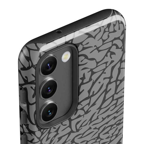Elephant Print Grey Galaxy S23 Plus Pro Case