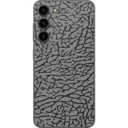 Elephant Print Grey Galaxy S23 Plus Skin