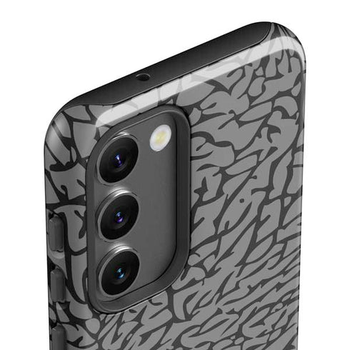 Elephant Print Grey Galaxy S23 Pro Case