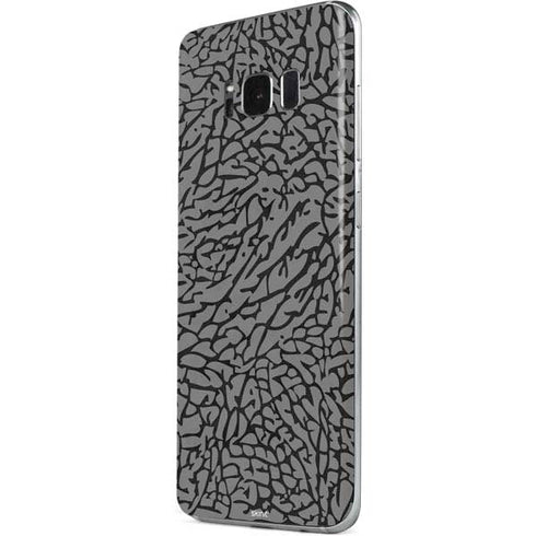 Elephant Print Grey Galaxy S8 Plus Skin