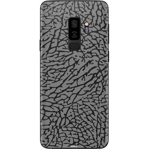 Elephant Print Grey Galaxy S9 Plus Skin
