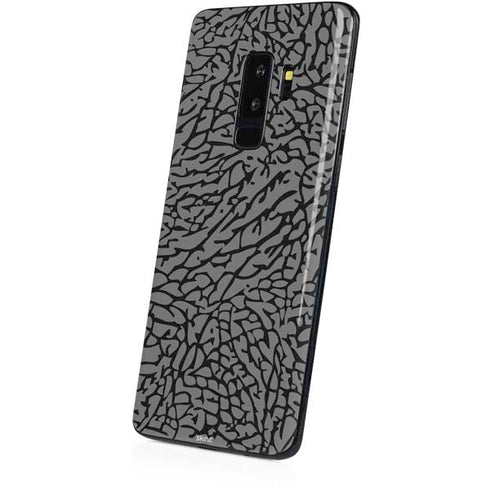 Elephant Print Grey Galaxy S9 Plus Skin
