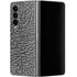 Elephant Print Grey Galaxy Z Fold4 5G Skin