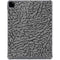 Elephant Print Grey iPad Pro 12.9in (2020) Clear Case