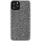 Elephant Print Grey iPhone 11 Pro Clear Case