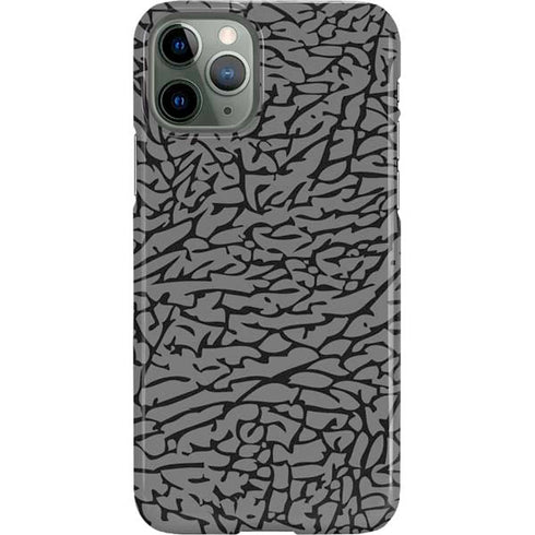 Elephant Print Grey iPhone 11 Pro Lite Case