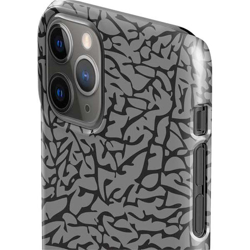 Elephant Print Grey iPhone 11 Pro Lite Case