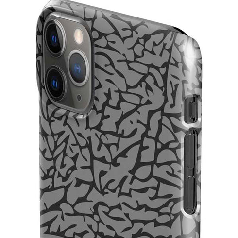 Elephant Print Grey iPhone 11 Pro Max Lite Case