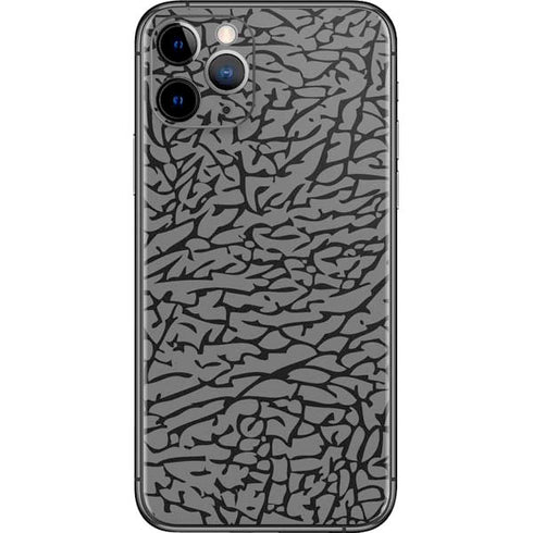 Elephant Print Grey iPhone 11 Pro Skin